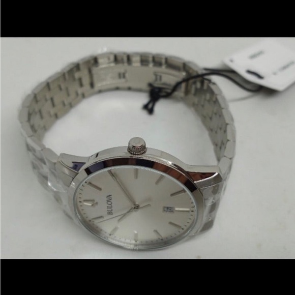 New Bulova Watch Men  Qualtz Sutton 96B342 Men’s 40mm Date Works NWT. - Picture 7 of 13